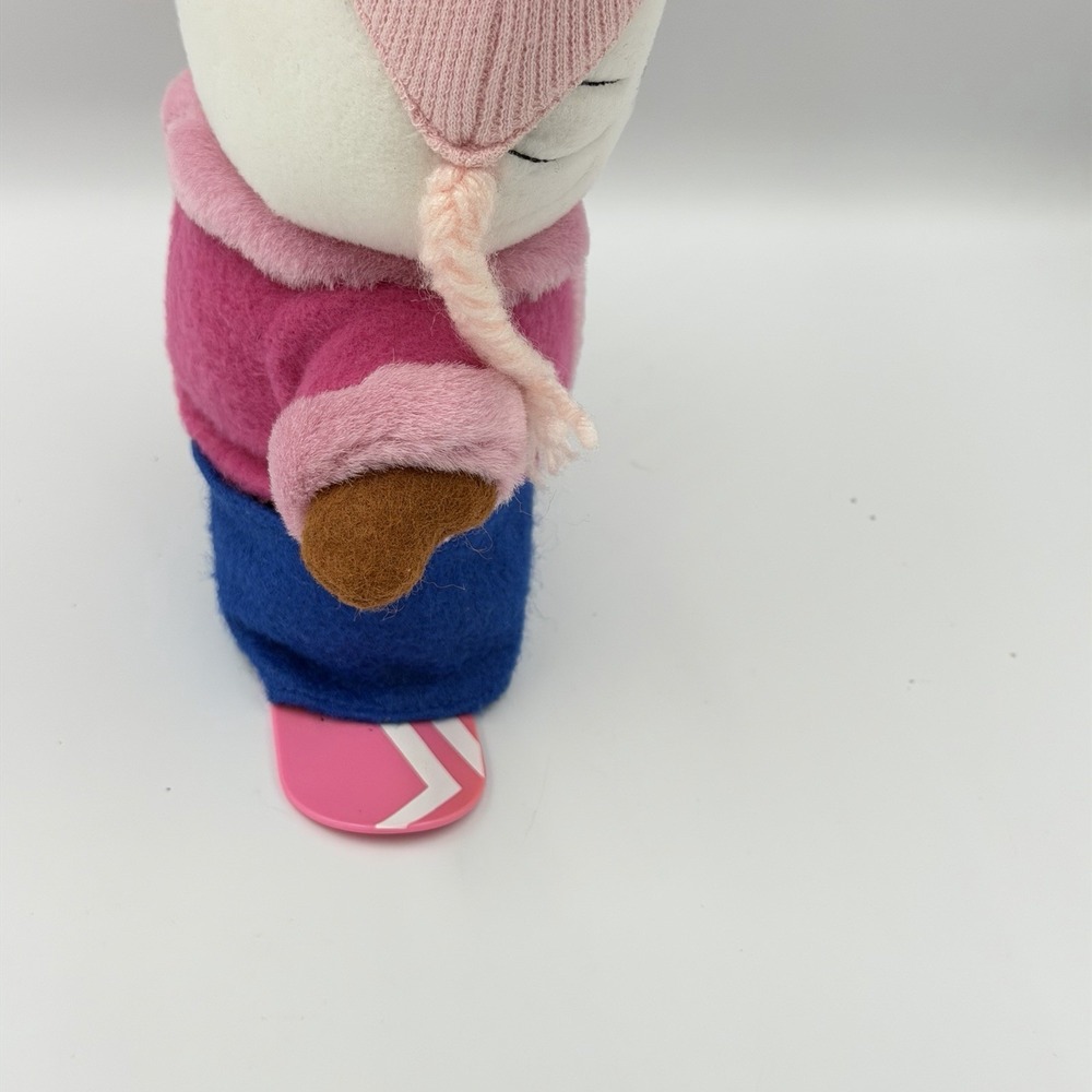 SANRIO Smiles Hello Kitty PLUSH SNOWBOARD VINTAGE 2000 Y2K 11" Doll - Picture 6 of 8
